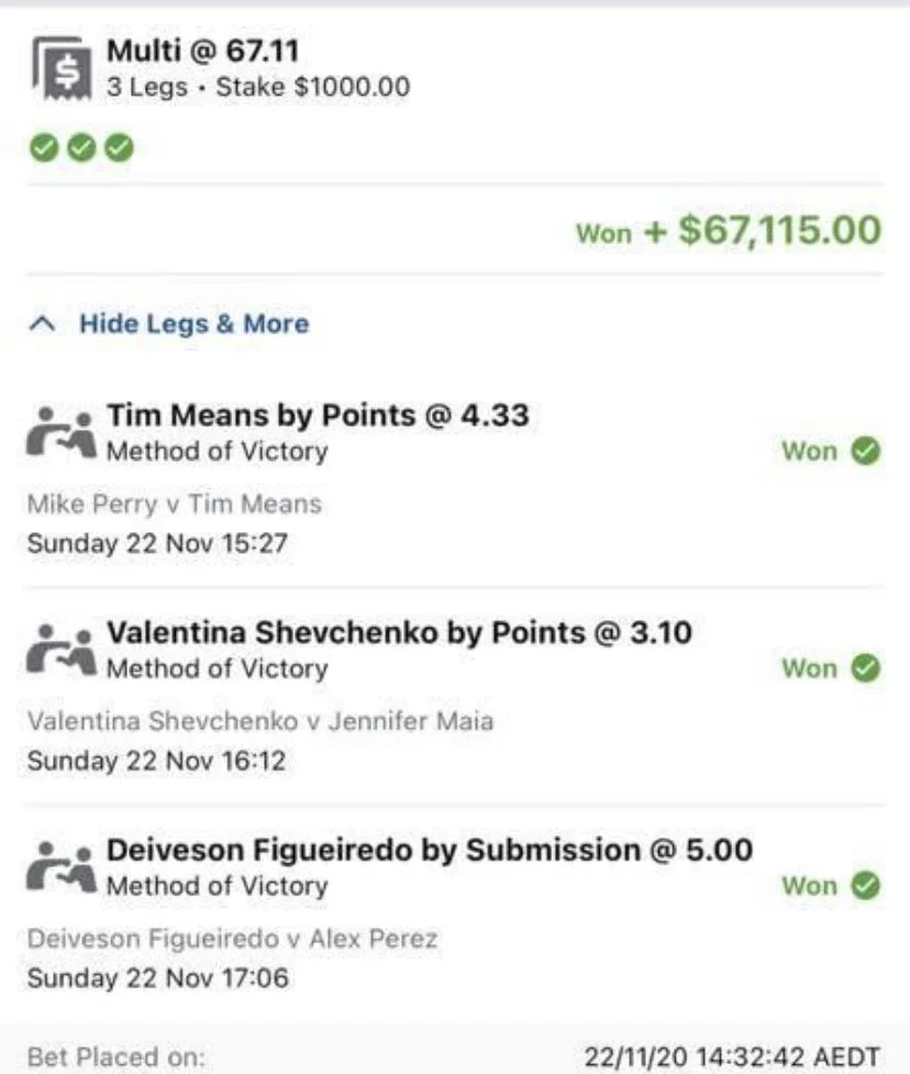 Sportsbet Képernyőkép 2