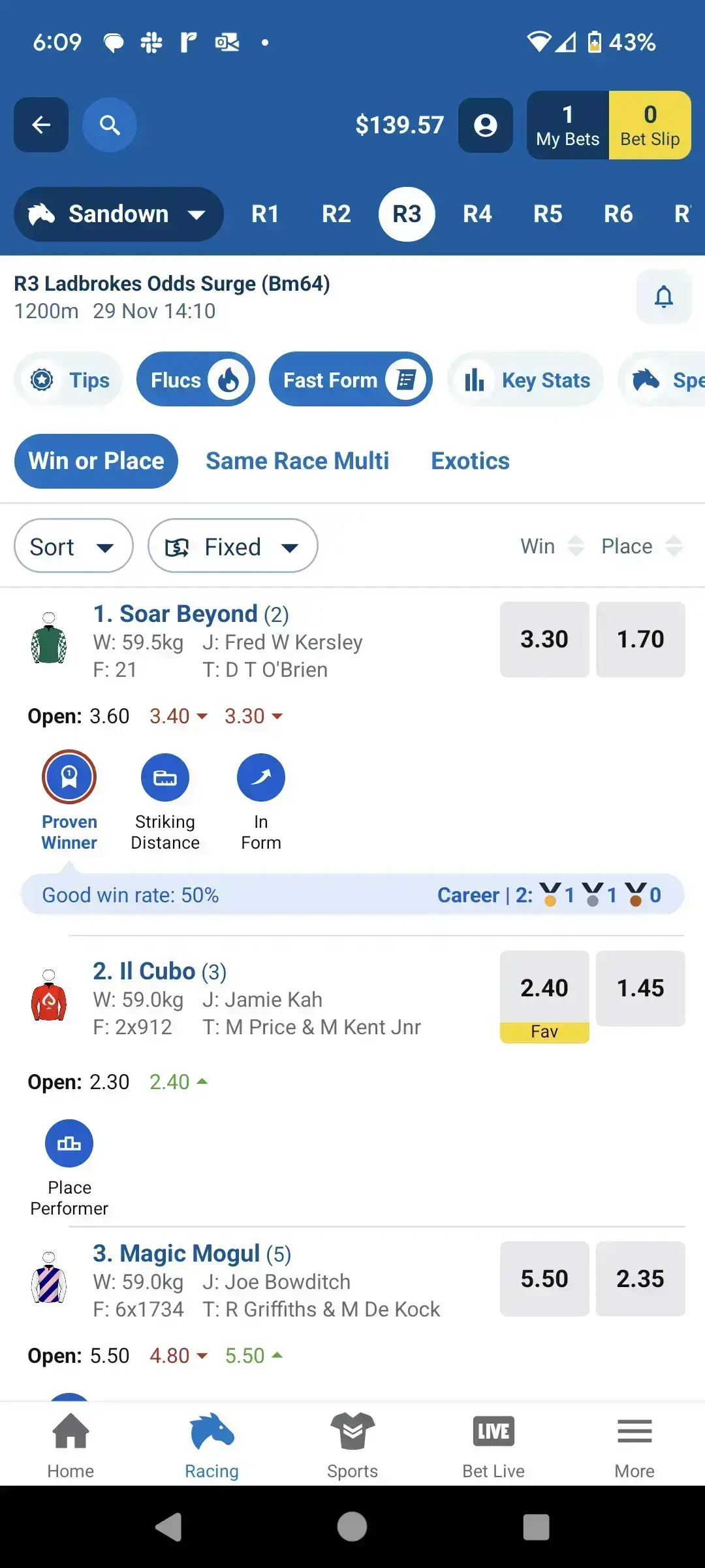 Sportsbet Képernyőkép 1